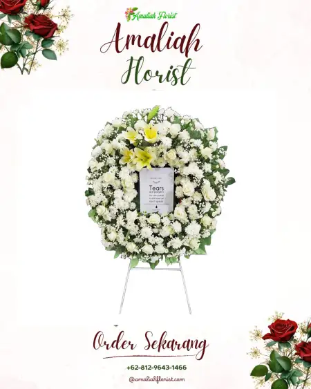 Krans Bunga Duka Saradan